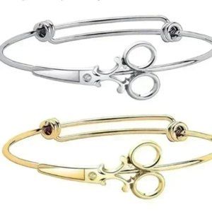 Brandy Melville Scissor Bangle Stacking Bracelet